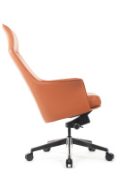 Изображение кресло rv design rosso (а1918) кожа оранжевая